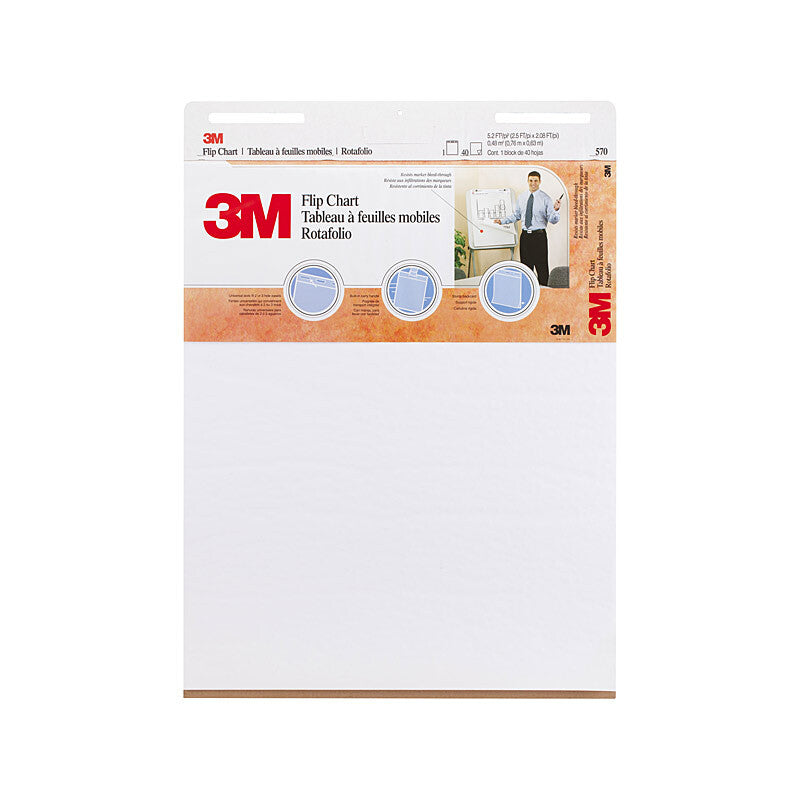 POST-IT 570 Flip Chart 635x762 Box of 2 3