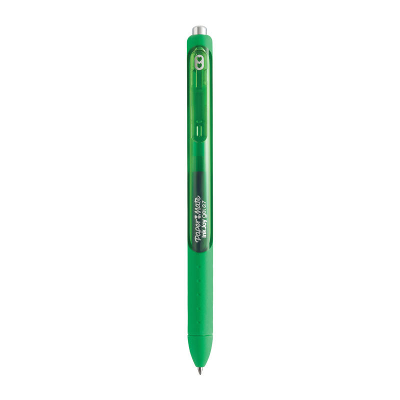 PAPER MATE Inkjoy RT Gel Pen Green Box of 12 3