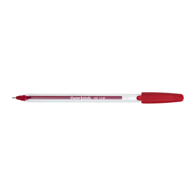 PAPER MATE InkJoy 100ST Ball Pen Red Box of 12 4