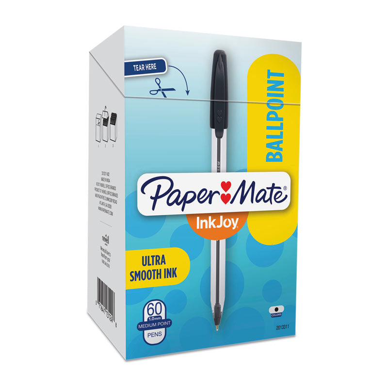 PAPER MATE InkJoy 50ST Ball Pen Black Box of 60 3