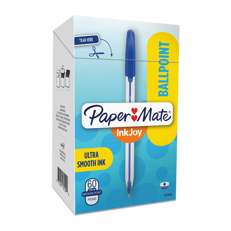 PAPER MATE InkJoy 50ST Ball Pen Blue Box of 60 3