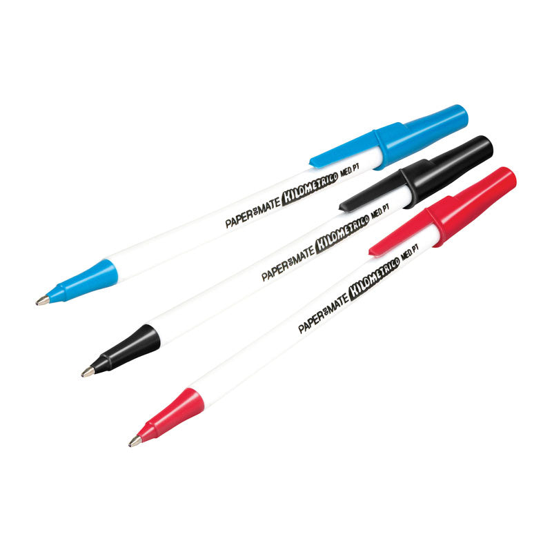 PAPER MATE Kilometrico Assorted Pack 10 Box12 4