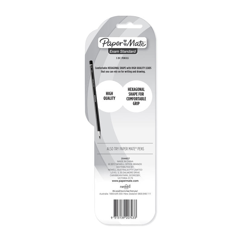 PAPER MATE 2B Woodcase Pencil Pack 3 Box of 12 3