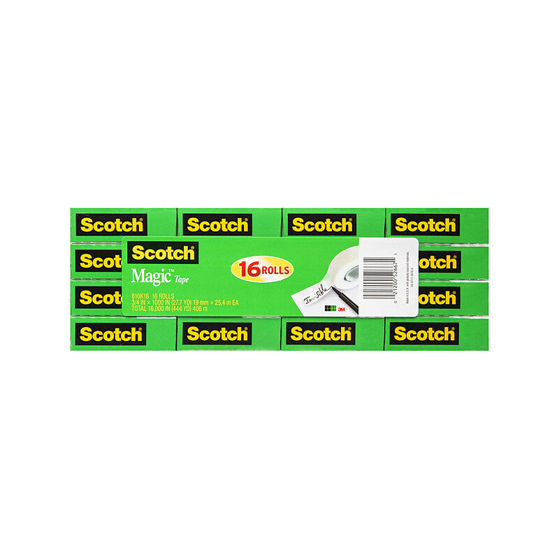 SCOTCH Mg Tape 810-16 19mm Pack of 16 4