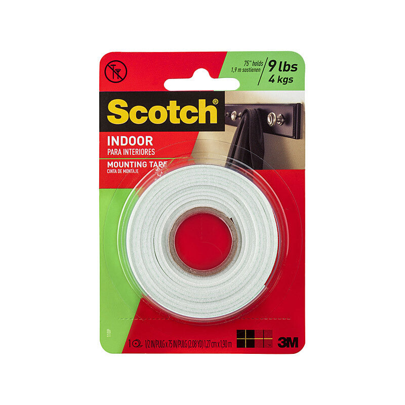 SCOTCH Mount Tape 110P Indoor Box of 6 4