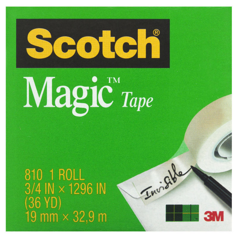 SCOTCH Magic Tape 810 19mm Box of 12 4