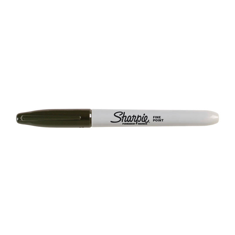 SHARPIE Fine Point Permanent Marker Black Box of 12 3