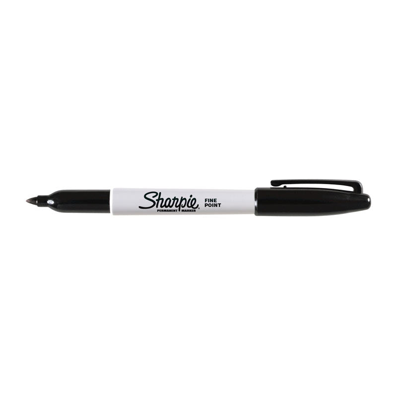 SHARPIE Permanent Marker Fine Point Black Pack 2 Box of 6 4