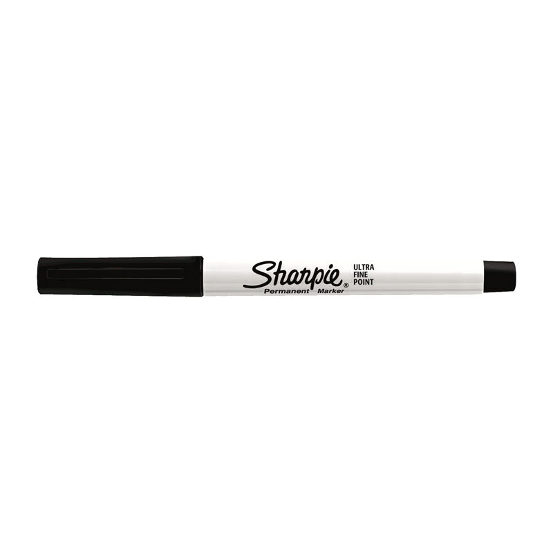 SHARPIE Ultra Fine Point Permanent Marker Black Box of 12 3