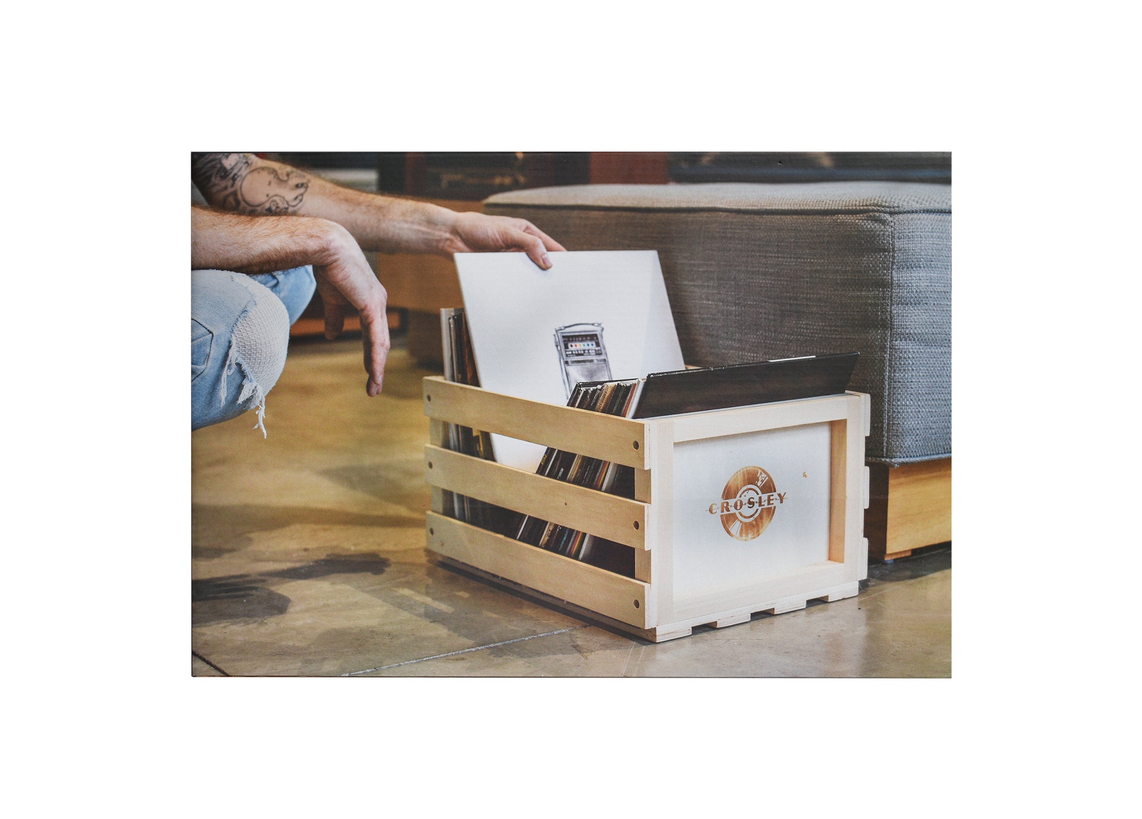 CROSLEY Crosley Record Storage Crate 3