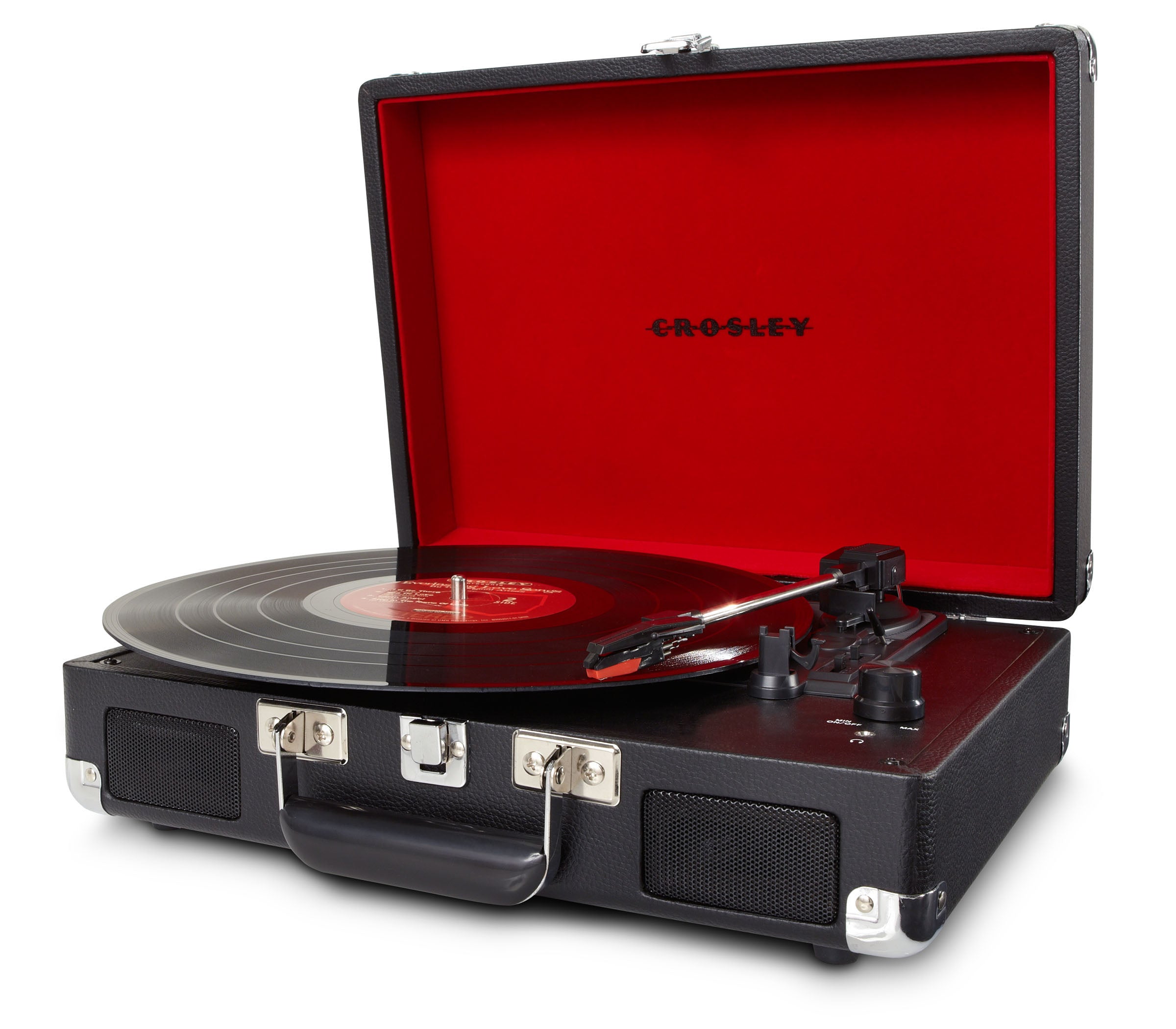 CROSLEY Crosley Cruiser Black - Bluetooth Portable Turntable 3