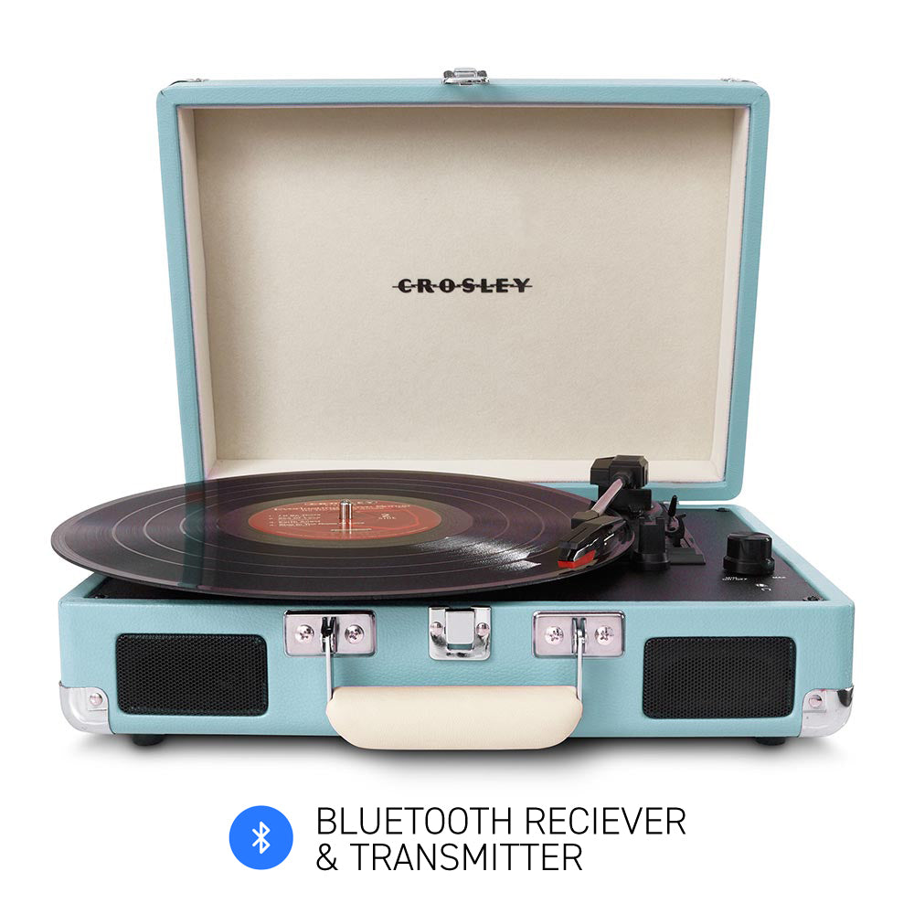 CROSLEY Crosley Cruiser Turquoise - Bluetooth Portable Turntable 5