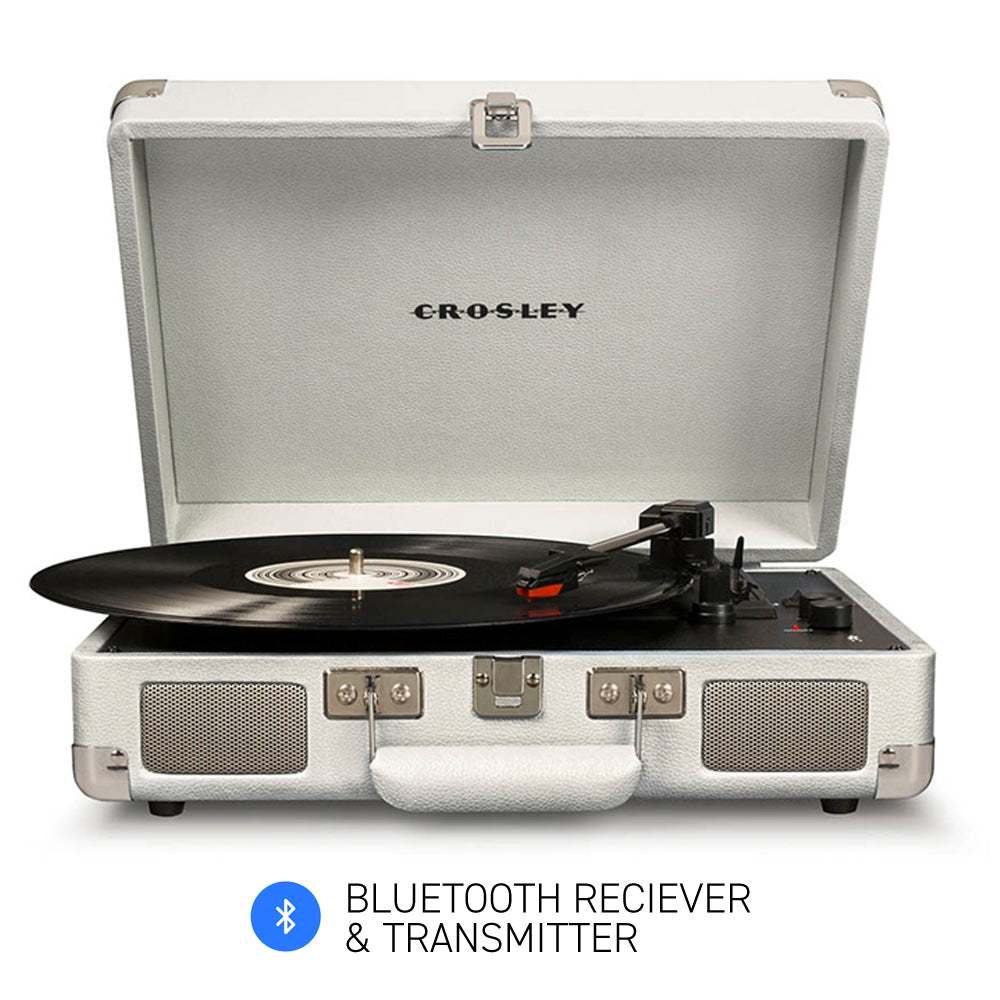 CROSLEY Crosley Cruiser White Sands - Bluetooth Portable Turntable 5