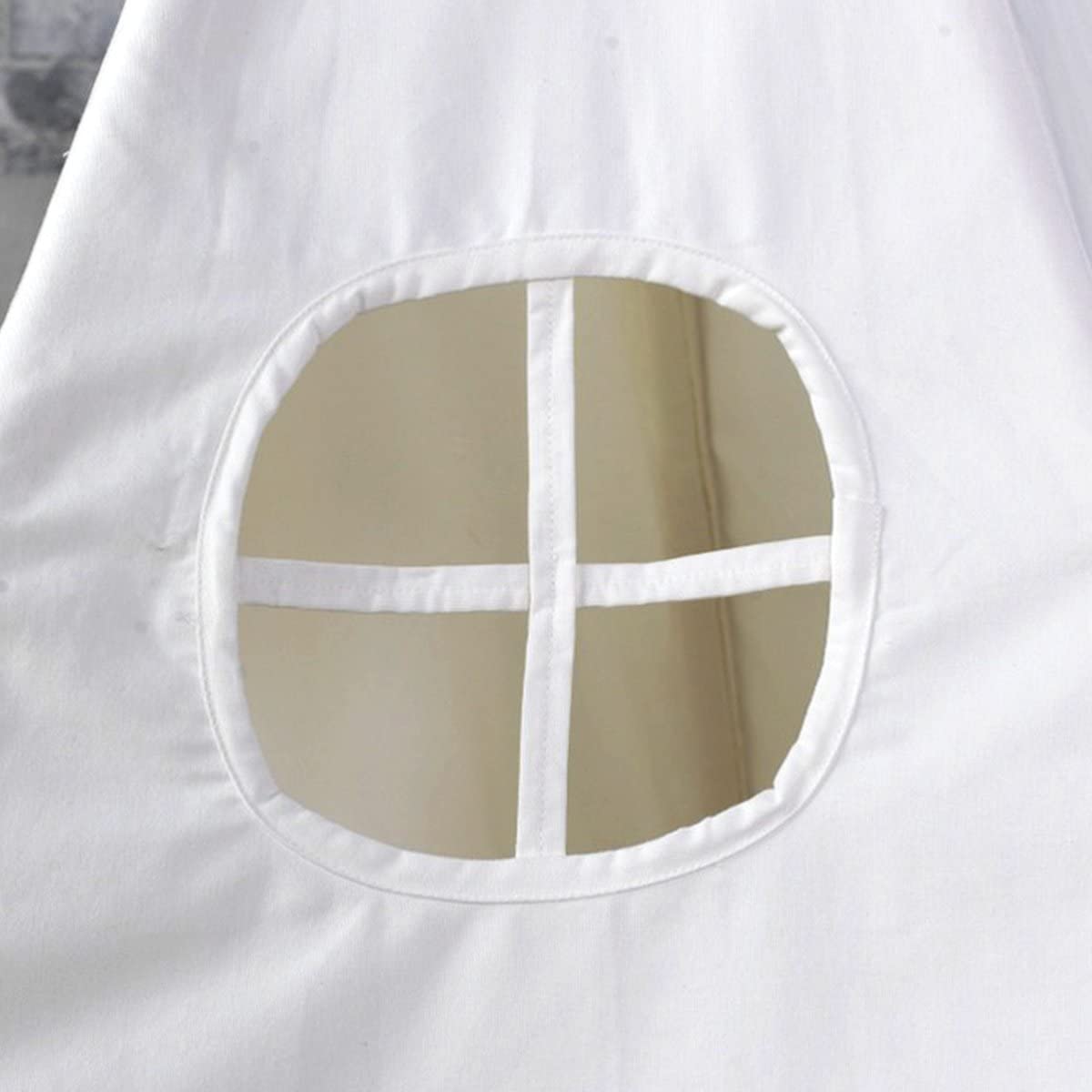 5 Poles Giant Kids Teepee Tent (Natural Canvas) 6