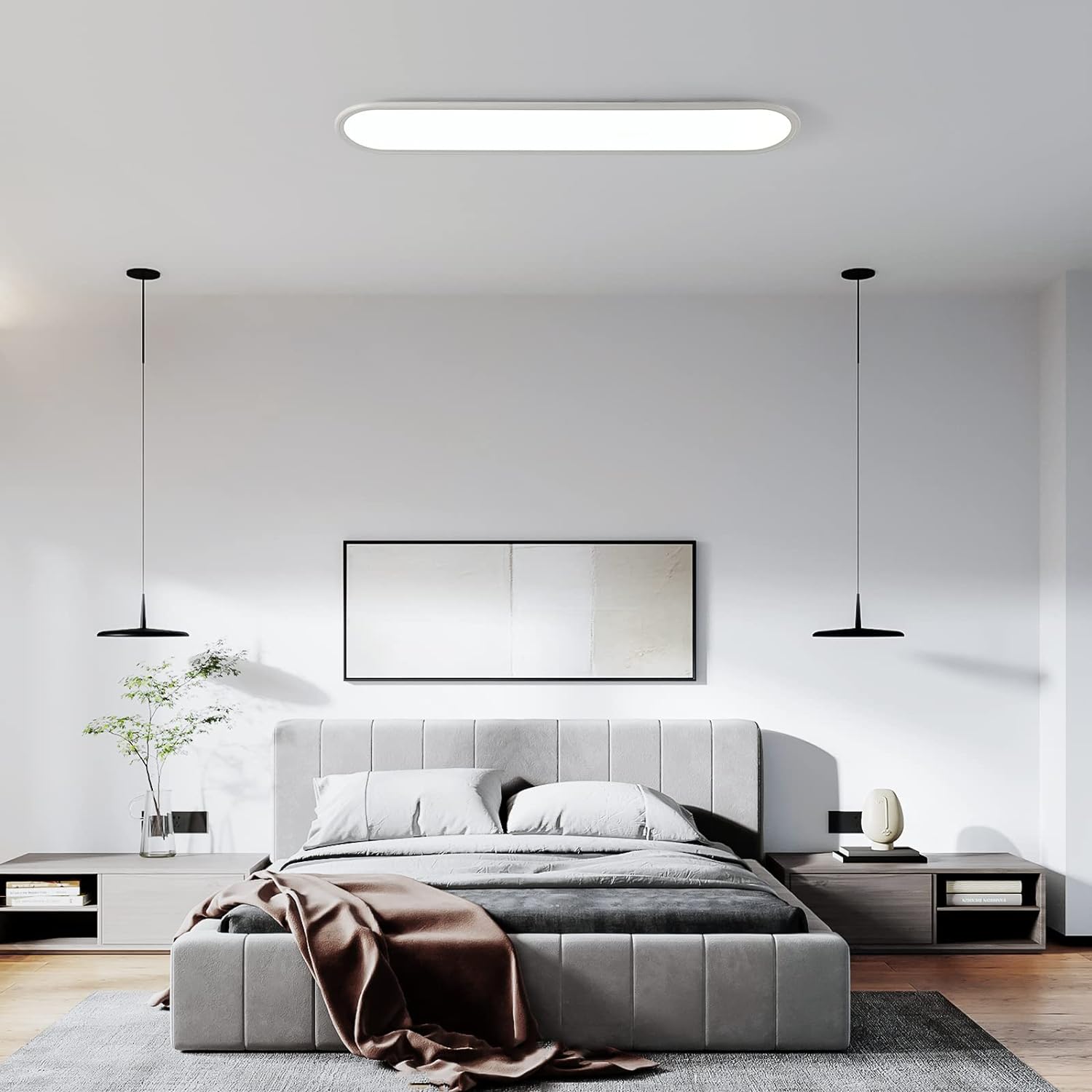 Dimmable LED Ceiling Light, 48W White 8