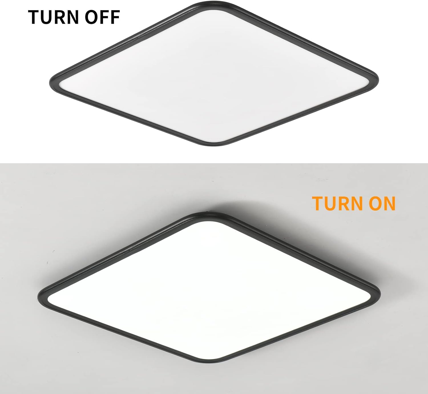 Dimmable LED Ceiling Light, 40W Anti Blue 9