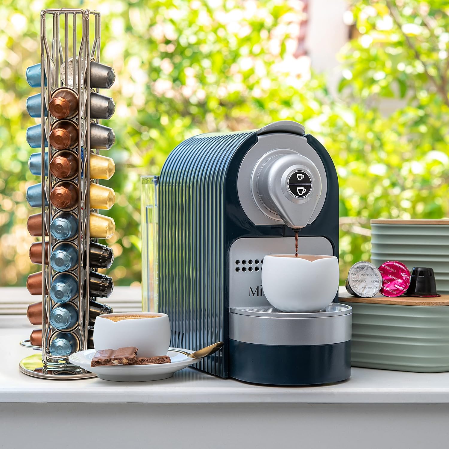 Coffee Pods Holder Storage Compatible with 40 Nespresso Pods 8