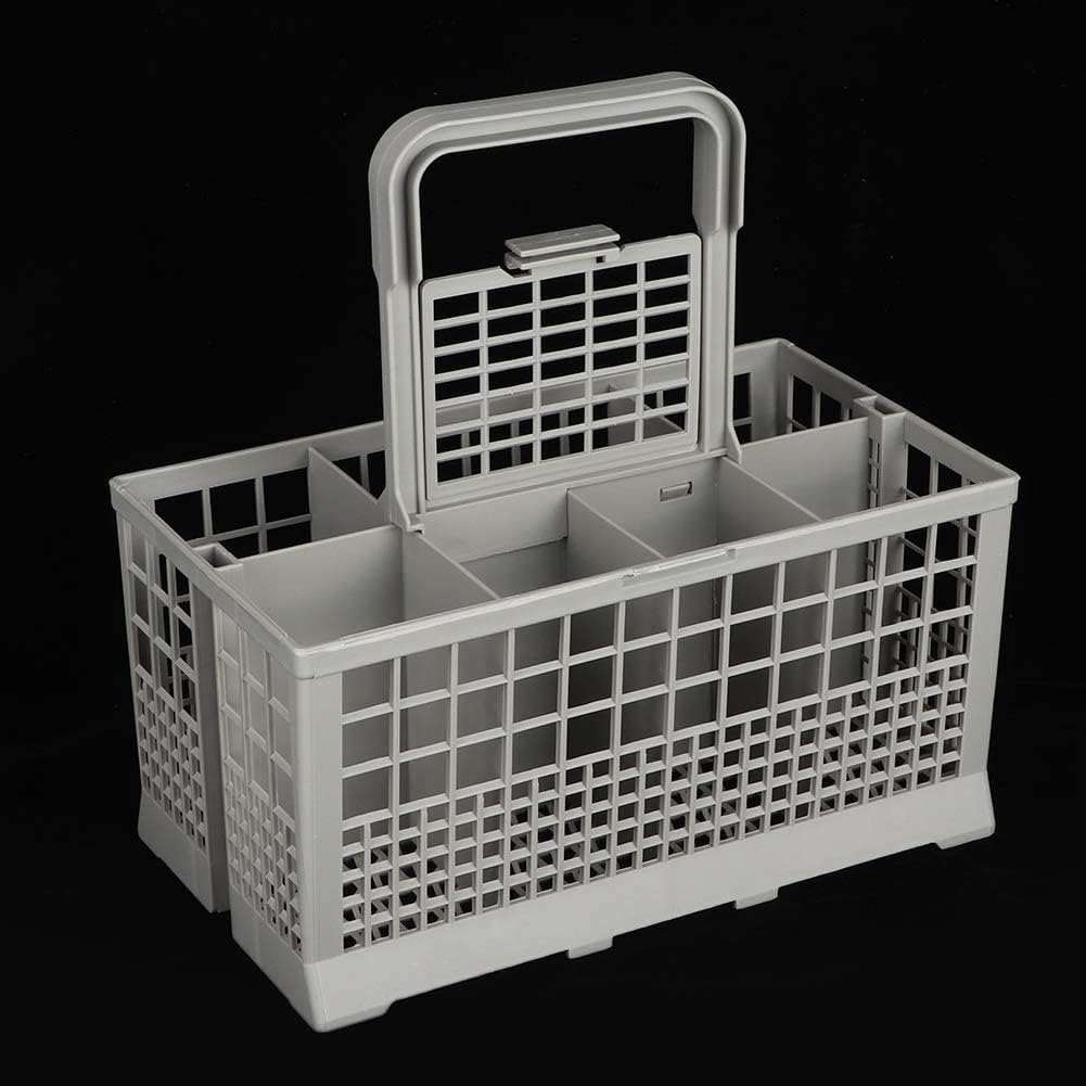 CARLA HOME 8 Slot Universal Dishwasher Cutlery Basket with Handle and Lid which Fits Most Brands (240mm X 135mm X 122mm) 7
