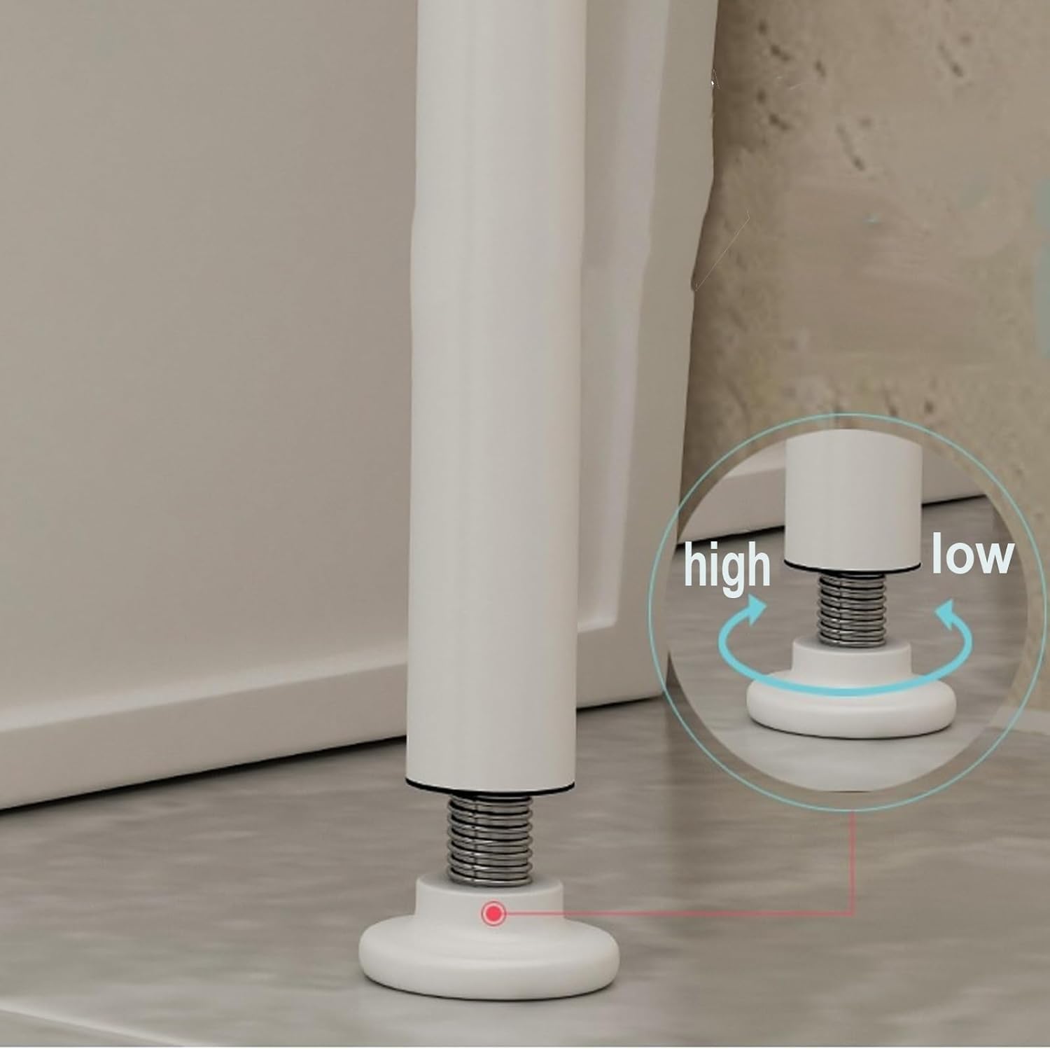 CARLA HOME 3-Tier Over Washing Machine Storage Rack for Laundry Room Space Saving, Towels, Detergent & Bathroom Essentials 5