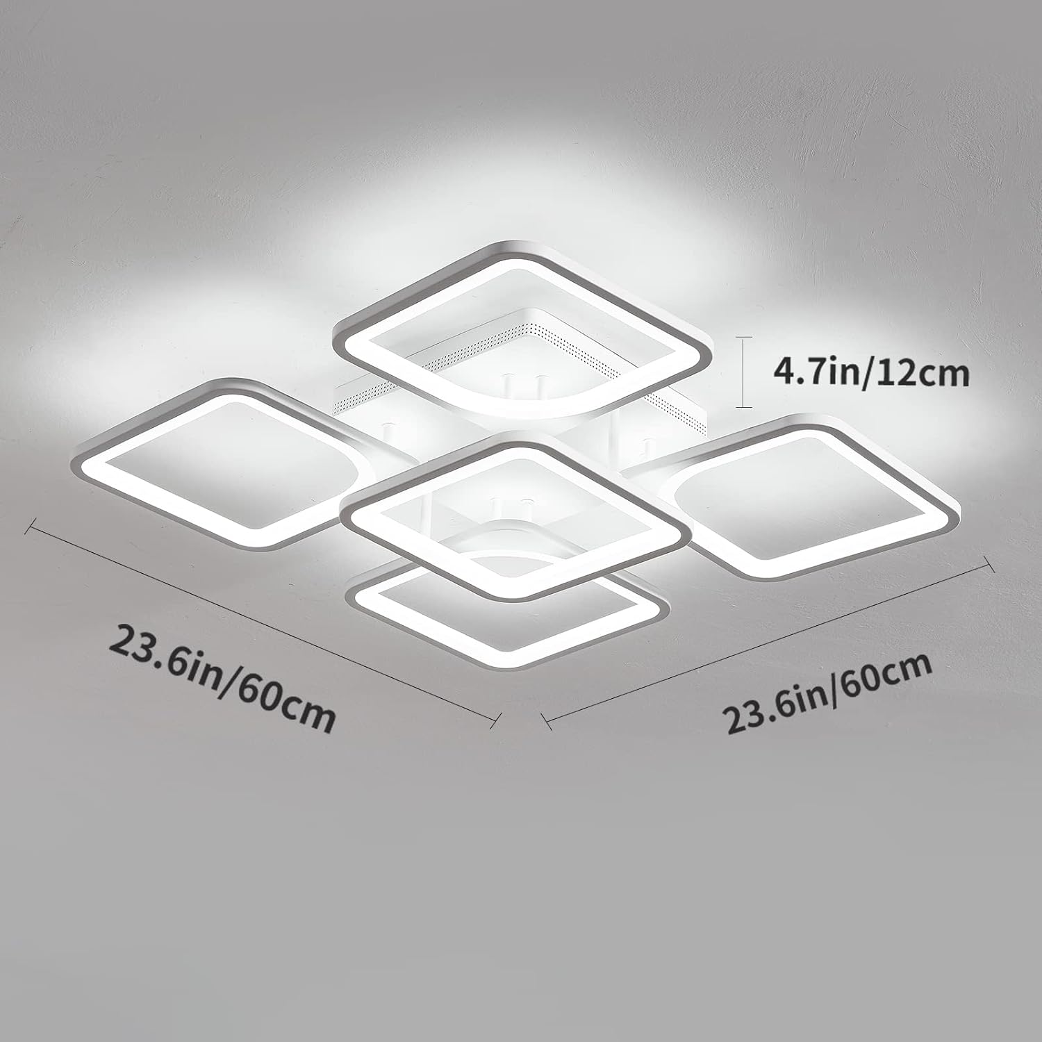 Modern LED Ceiling Light Remote Control (60 cm) 4