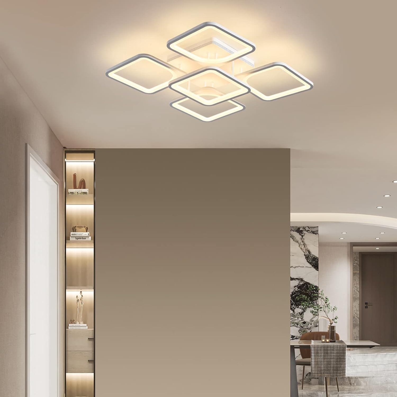 Modern LED Ceiling Light Remote Control (60 cm) 6