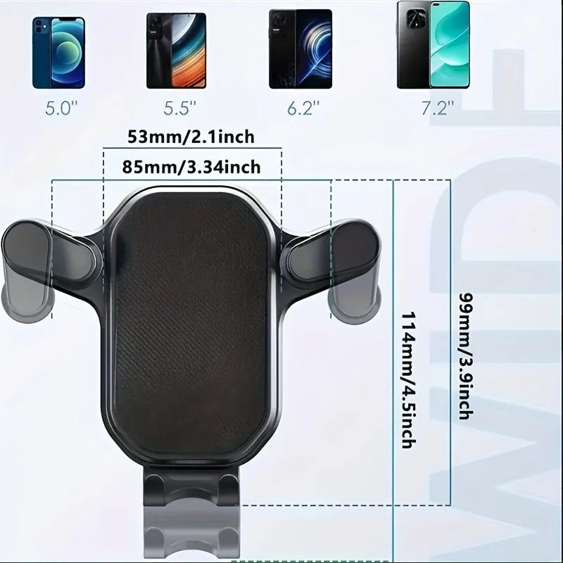 Car Phone Holder Air Vent Clip GPS Stand 5