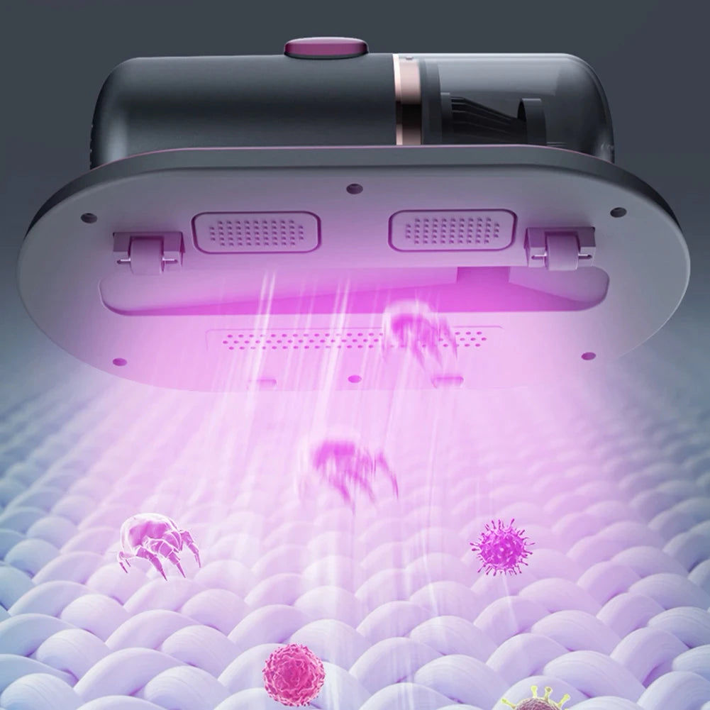 UV Sterilization Handheld Mattress Vacuum 4