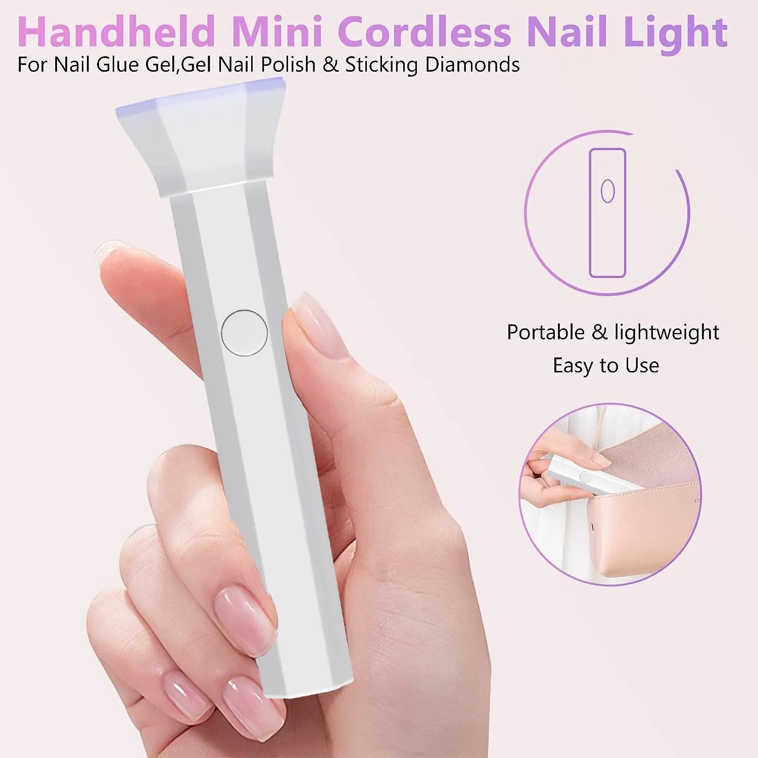 UV LED Nail Dryer Lamp for Quick Gel Curing 4