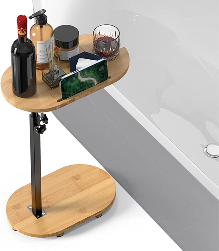 Sofa Side End Table 8.66W 14.17L Laptop Bed Desk 6