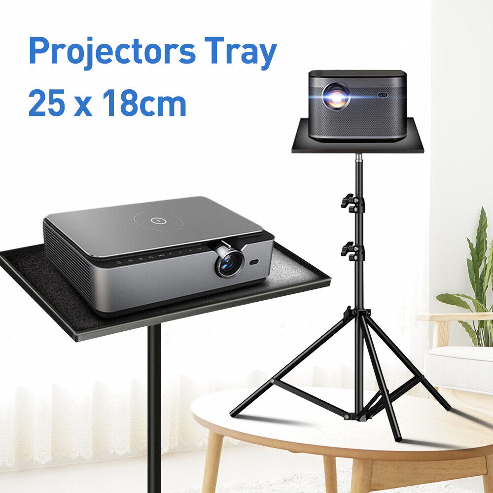 Portable Adjustable Laptop Projector Stand Tripod with Tray 9