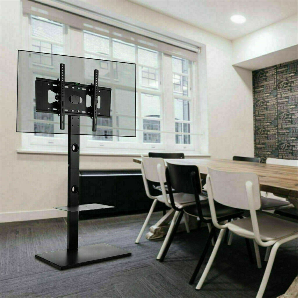 TV Stand Base Swivel Mount 32-65 inch Adjustable Height 4