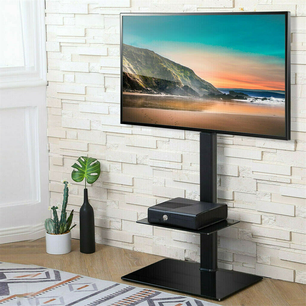 TV Stand Base Swivel Mount 32-65 inch Adjustable Height 5
