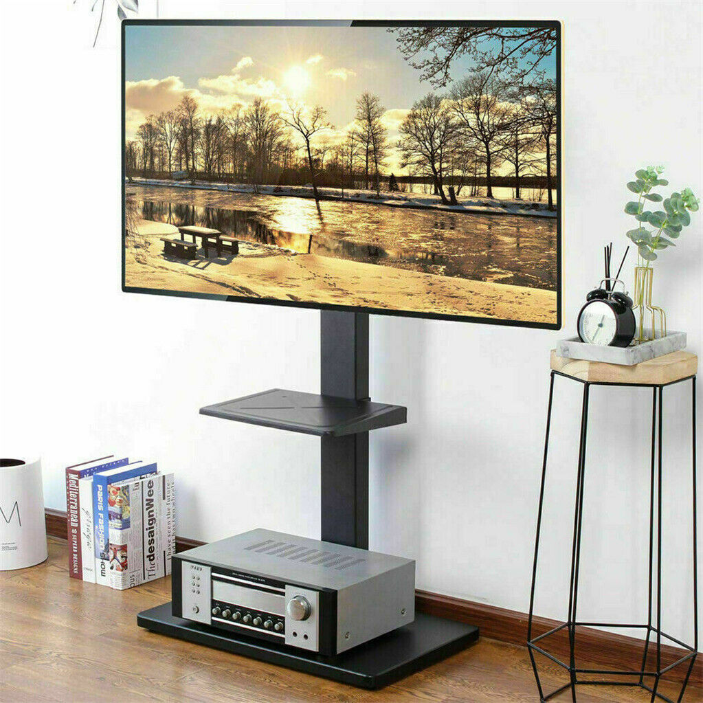 TV Stand Base Swivel Mount 32-65 inch Adjustable Height 6