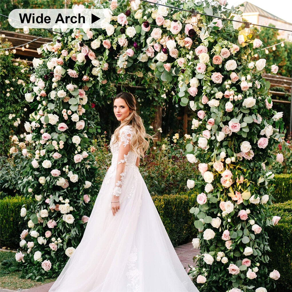 Stereoscopic Metal Garden Arch Arbor Wedding Pergola Trellis 3