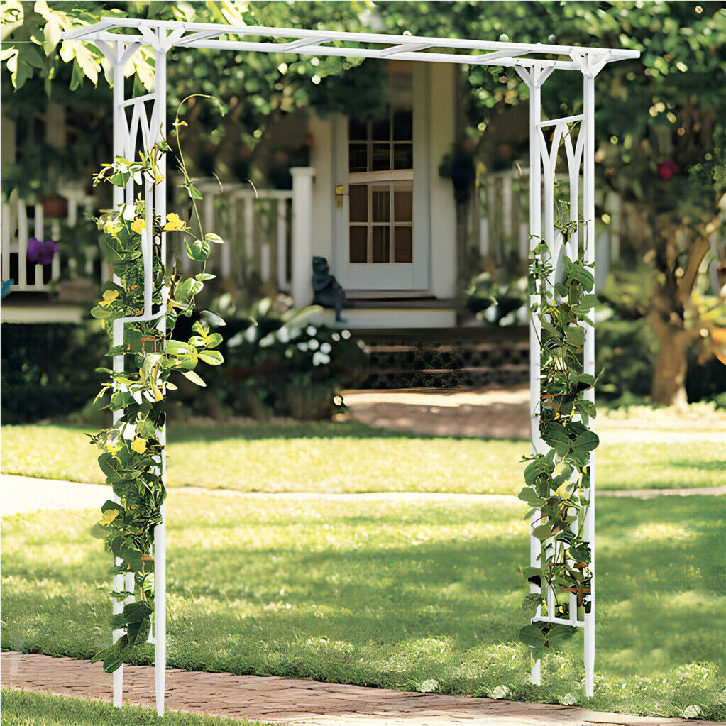 Stereoscopic Metal Garden Arch Arbor Wedding Pergola Trellis 5