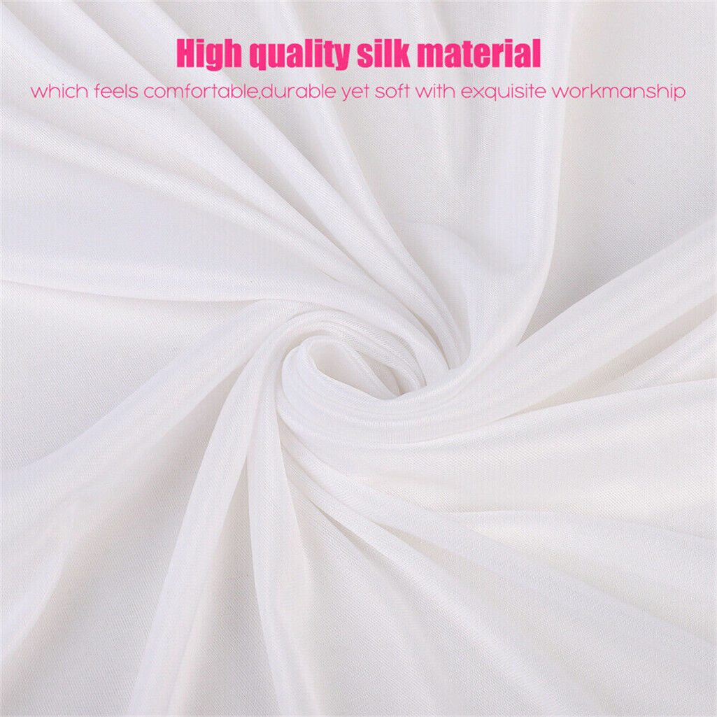 3x6m White Stage Curtain Backdrop 8