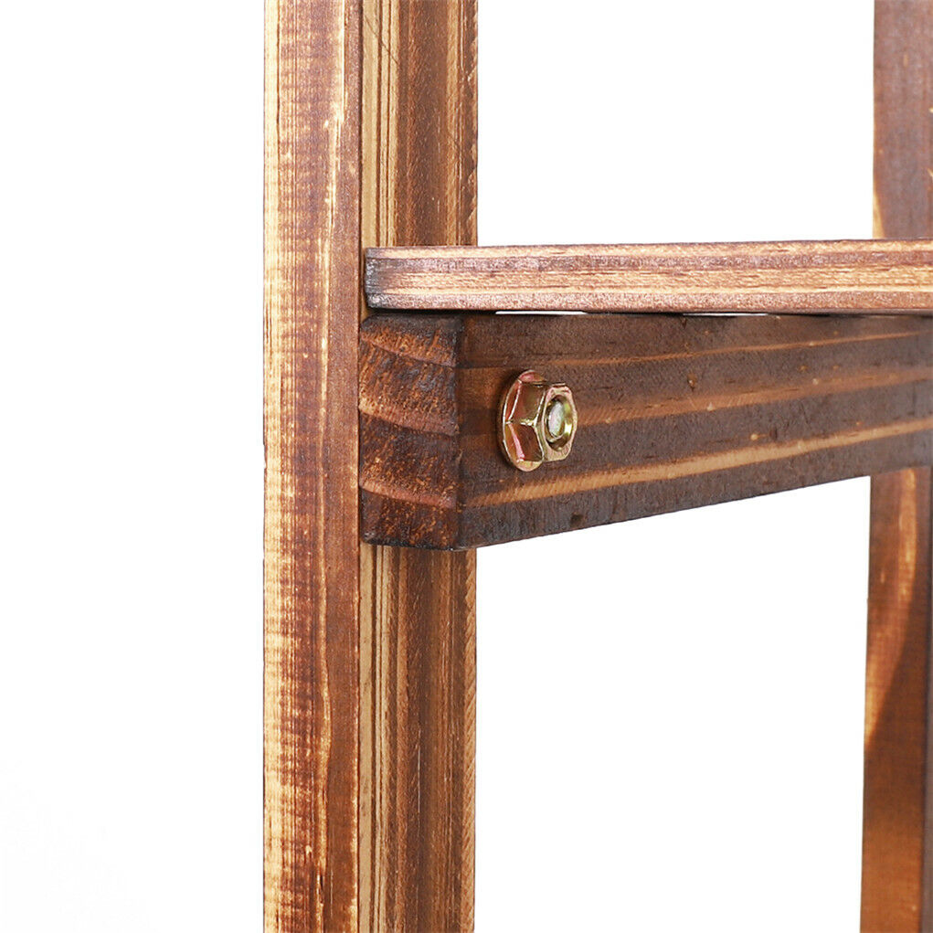 8-Tier Wooden Plant Stand Outdoor Indoor Garden Shelf 10