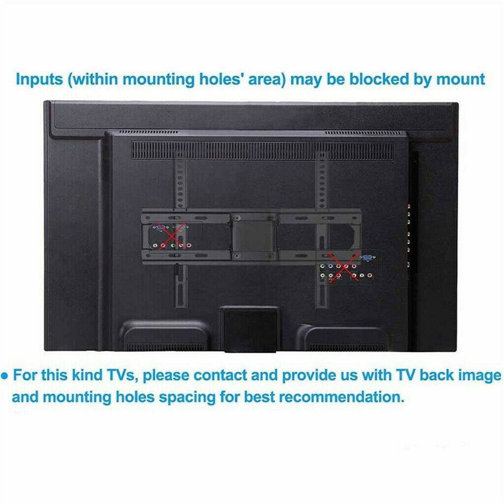Full Motion TV Wall Mount Bracket 27-55 for Samsung TCL Hisense 8