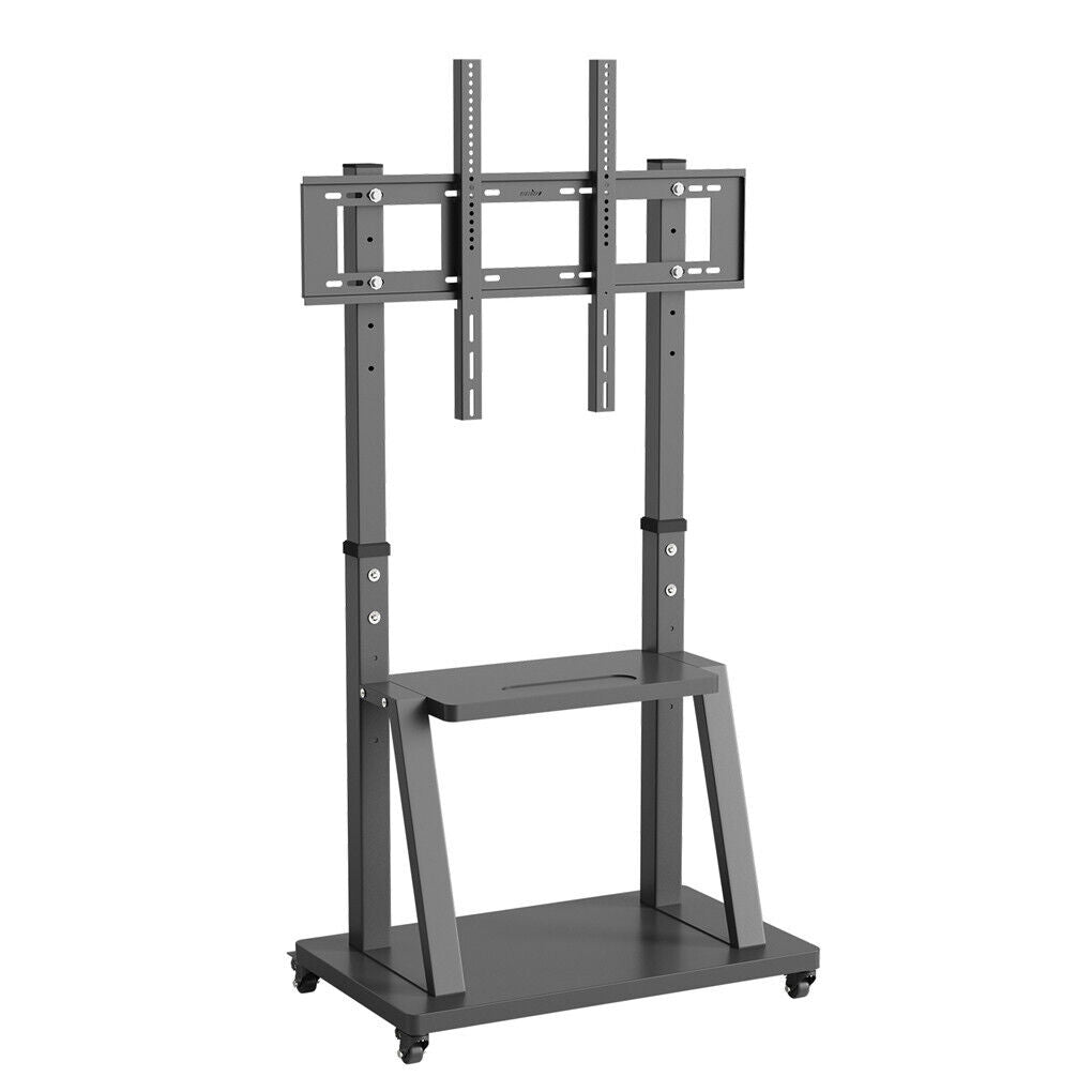 32-100 Heavy Duty TV Wall Mount with Shelf & Wheels 8