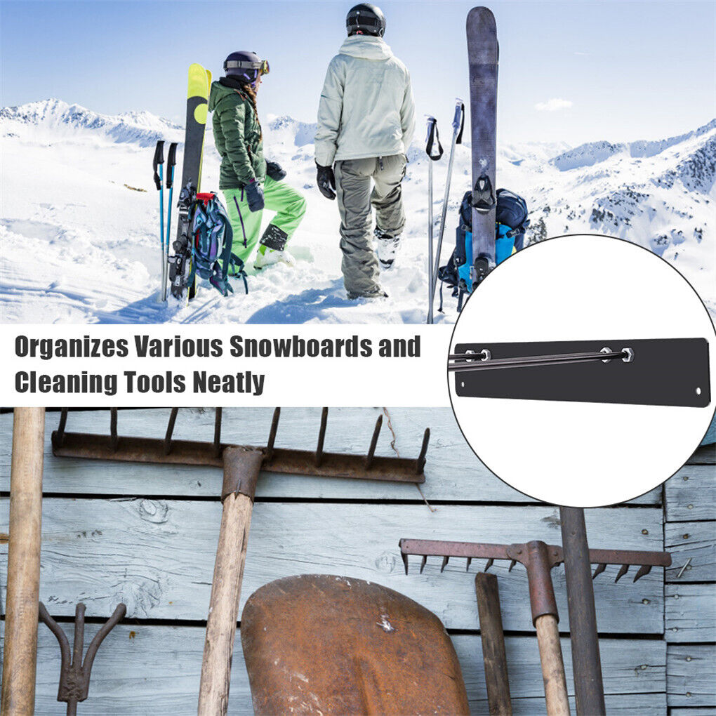 Wall Mounted Tool Rack Heavy Duty Garage Organizer 6