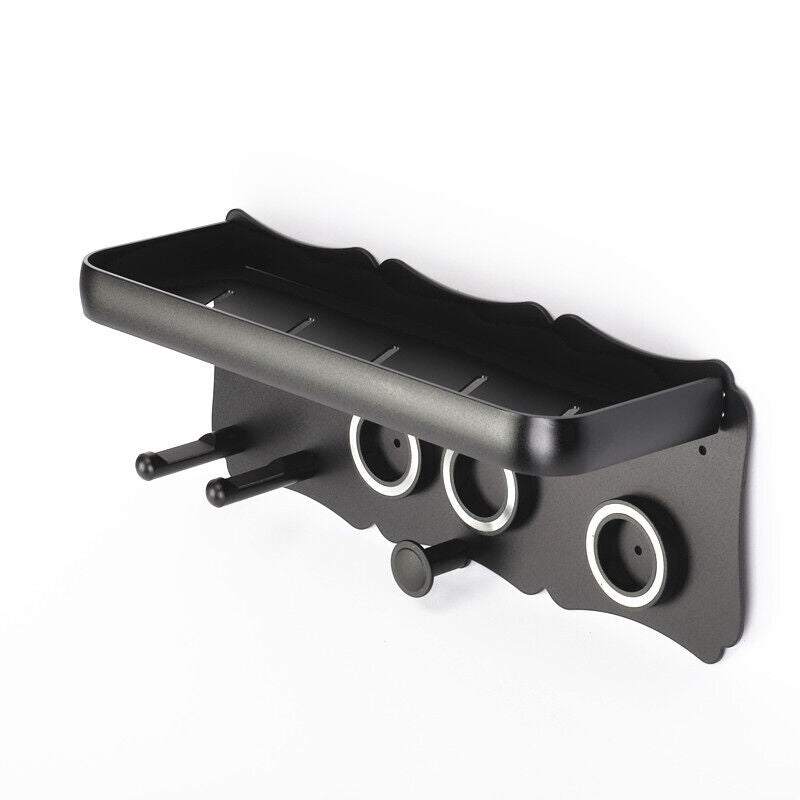 Magnetic Wall Mount Hair Dryer Holder for Dyson - Black Metal 3