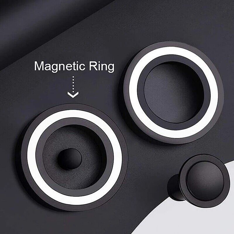 Magnetic Wall Mount Hair Dryer Holder for Dyson - Black Metal 9