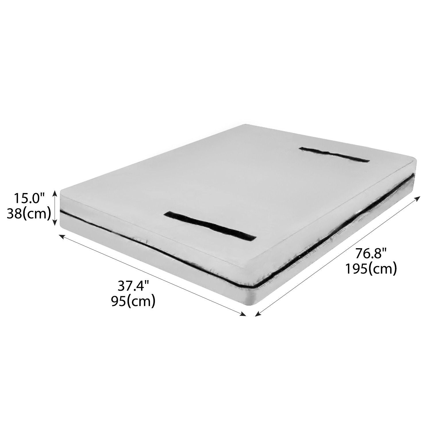 Single Mattress Storage Bag 194x38x95cm Heavy Duty Protector Cover