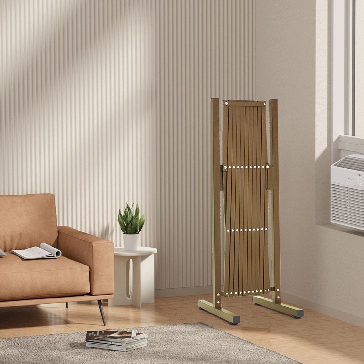 Expandable Aluminum Garden Fence Gate Rectangular 6