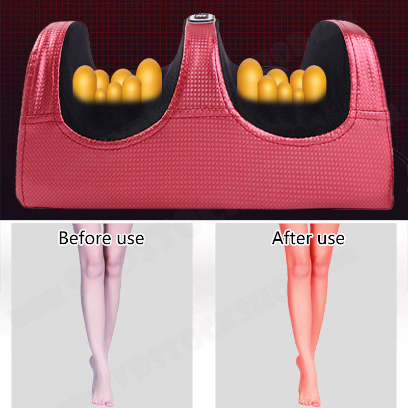 24W Electric Foot Massager with Infrared Therapy & Timer, AC 3