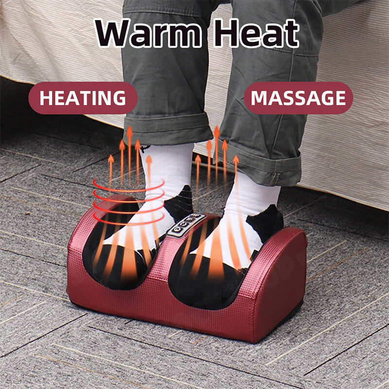 24W Electric Foot Massager with Infrared Therapy & Timer, AC 5
