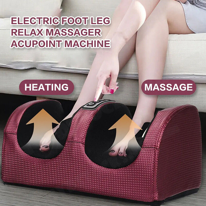 24W Electric Foot Massager with Infrared Therapy & Timer, AC 6