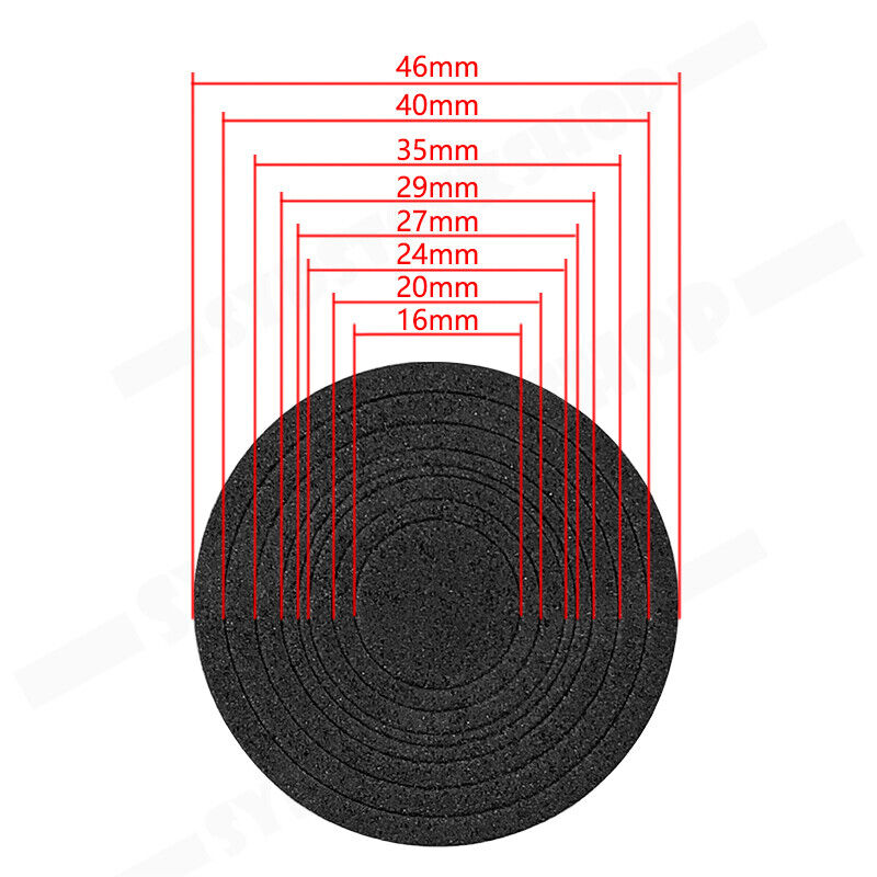 100pcs 46mm Clear Plastic Coin Holder Capsules Storage Box 8