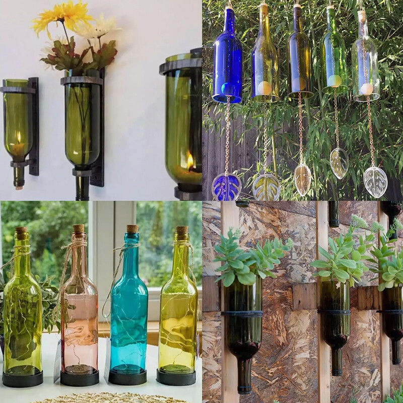 Stainless Steel Glass Bottle Cutter DIY Tool Kit AU 3