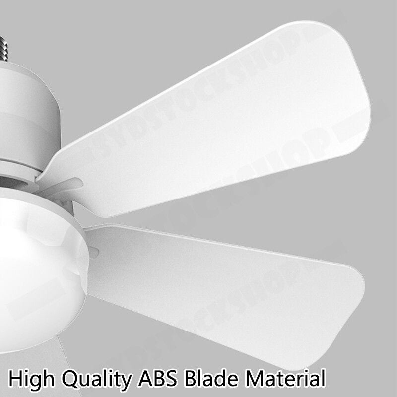 16.5 Ceiling Fan with LED Light 3-Speed Remote Control 10
